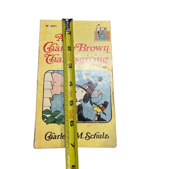 Vintage 1975 A Charlie Brown Thanksgiving Book By Charles M. Schulz - Picture 13 of 13